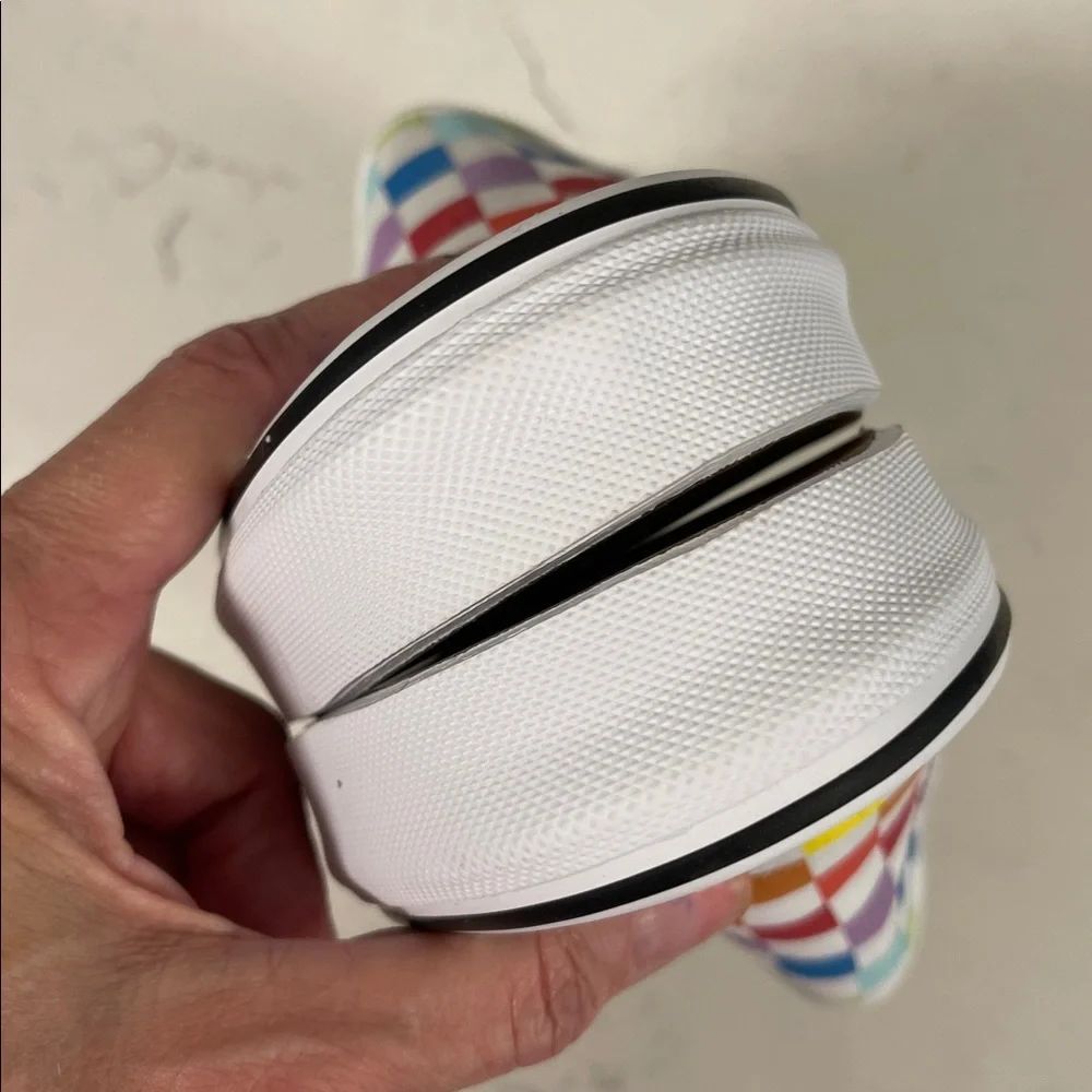 Vans Slip-On Rainbow Checkerboard Colorful Sneakers Unisex Women’s 6.5 Men’s 4 - Picture 4 of 17